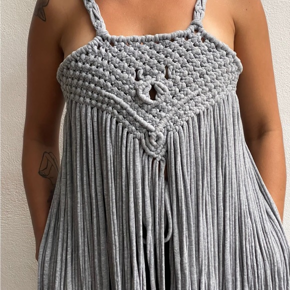 DEMÉTER macrame Blouse - Picture 1 of 3